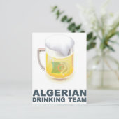 Carte Postale Équipe d'Algérie (Debout devant)