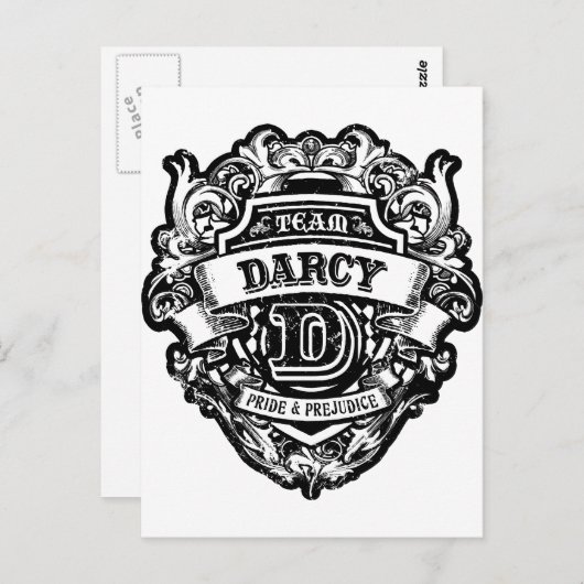 Carte Postale Équipe Darcy (Devant / Derrière)