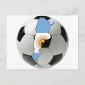 Carte Postale Équipe d'Argentine (Devant)