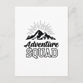 Carte Postale Équipe d'aventure