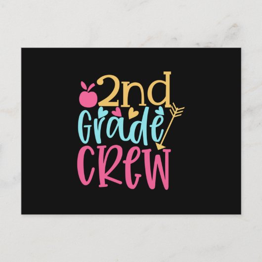 Carte Postale Équipe de 2e année (Devant)