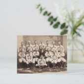 Carte Postale Équipe de baseball de Brooklyn, 1889 (Debout devant)