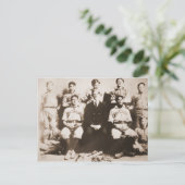 Carte Postale Équipe de baseball Decatur (Debout devant)