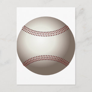 Carte Postale Équipe de baseball sportive entraîneur de jeu fami