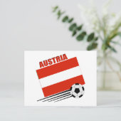 Carte Postale Équipe de football autrichienne (Debout devant)