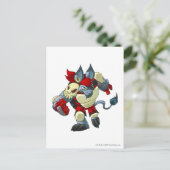 Carte Postale Équipe de Krawk Island Capitaine 2 (Debout devant)