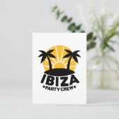 Carte Postale Équipe de la fête d'Ibiza (Debout devant)