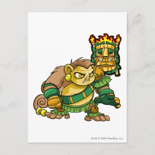 Carte Postale Équipe de Mystery Island Capitaine 1 (Devant)