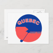 Carte Postale Équipe de Québec de hockey (Devant / Derrière)