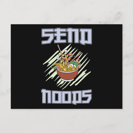 Carte Postale Équipe de Ramen Lover | cadeau parfait (Devant)