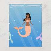 Carte Postale équipe de sirènes (Devant)