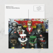 Carte Postale Équipe de squelette (Devant / Derrière)