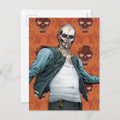 Carte Postale Équipe de suicide | El Diablo Comic Book Art (Devant / Derrière)