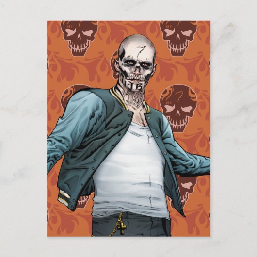 Carte Postale Équipe de suicide | El Diablo Comic Book Art (Devant)