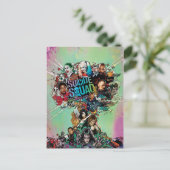 Carte Postale Équipe de suicide | Explosion de nuages de champig (Debout devant)