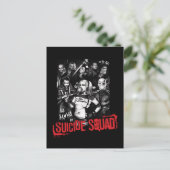 Carte Postale Équipe de suicide | Grunge Group Photo (Debout devant)