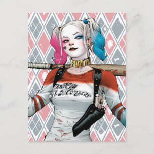 Carte Postale Équipe de suicide   Harley Quinn