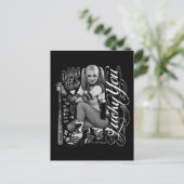 Carte Postale Équipe de suicide | Harley Quinn Typographie (Debout devant)