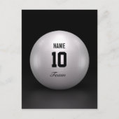 Carte Postale Équipe de volley-ball (Devant)