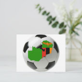 Carte Postale Équipe de Zambie (Debout devant)