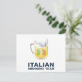 Carte Postale Équipe d'Italie (Debout devant)