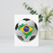 Carte Postale Équipe du Brésil (Debout devant)