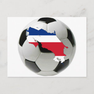 Carte Postale Équipe du Costa Rica