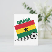 Carte Postale Équipe du Ghana de football (Debout devant)
