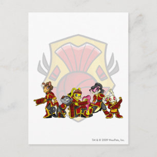 Carte Postale Équipe du groupe Shenkuu