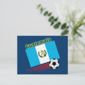Carte Postale Équipe du Guatemala de football (Debout devant)
