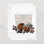 Carte Postale Équipe Haunted Woods Group (Devant / Derrière)