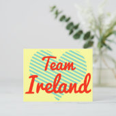 Carte Postale Équipe Irlande (Debout devant)