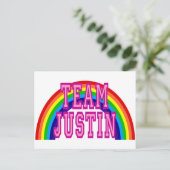 Carte Postale Équipe Justin (Debout devant)