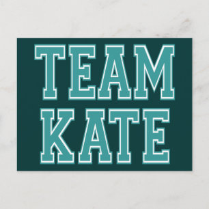 Carte Postale Équipe Kate
