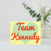 Carte Postale Équipe Kennedy (Debout devant)