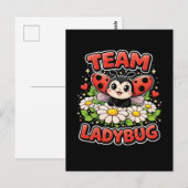 Carte Postale Équipe Ladybug (Devant / Derrière)