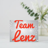 Carte Postale Équipe Lenz (Debout devant)