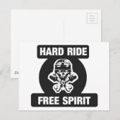 Carte Postale Equipe libre de conduite (Devant / Derrière)