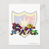 Carte Postale Équipe Meridell Group (Devant)