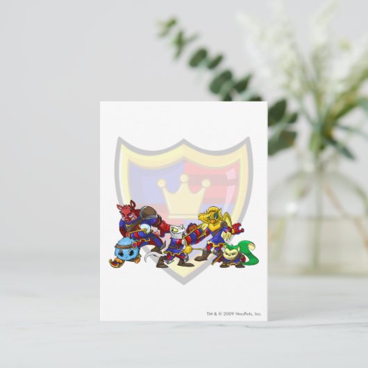 Carte Postale Équipe Meridell Group (Debout devant)