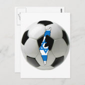 Carte Postale Équipe nationale de l'Israël (Devant / Derrière)