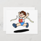 Carte Postale Équipe scolaire (Devant / Derrière)