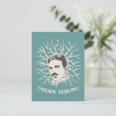 Carte Postale Équipe Tesla (Debout devant)