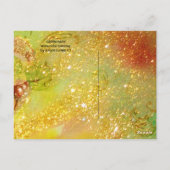 Carte Postale ÉQUIPE VERTE ET ÉPARGNES FLORALES OR S'AMUSENT Bie (Dos)