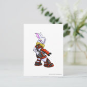 Carte Postale Équipe Virtupets Space Station Capitaine 2 (Debout devant)