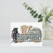 Carte Postale Équipement (Debout devant)