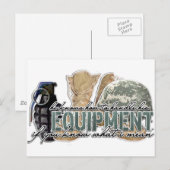 Carte Postale Équipement (Devant / Derrière)