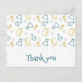 Carte Postale Équipement de laboratoire scientifique Merci (Devant)