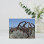 Carte Postale Équipement minier du Nevada (Debout devant)