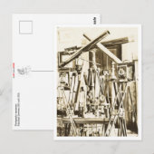 Carte Postale Équipement photographique vintage (Devant / Derrière)